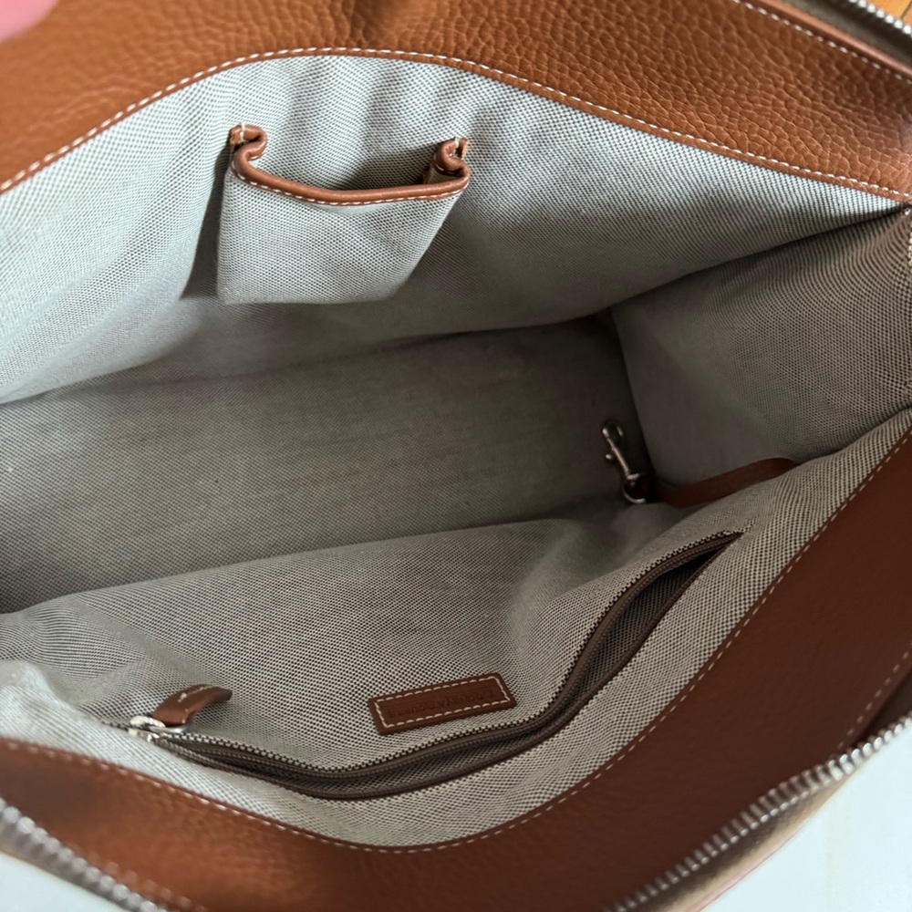 Dooney Double Pocket Satchel - Picture 10 of 14